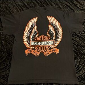 Men’s large vintage Harley Davidson tee